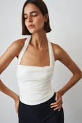 Silver Screen Halter Top - DÉSORDRE