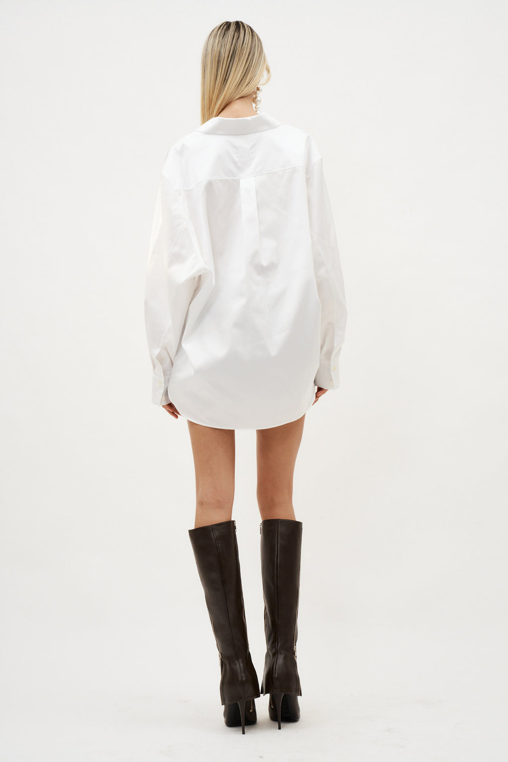 Oversized Cotton White Shirt - Désordre Boutique