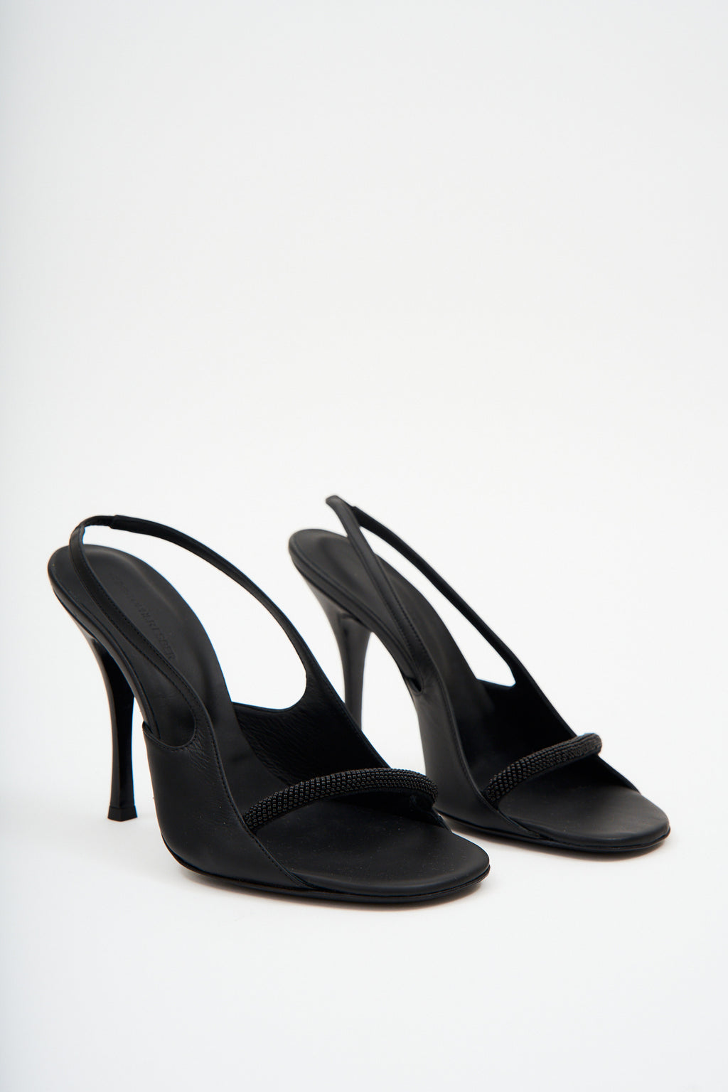 Phenix Slingback Black Heel - Désordre Boutique