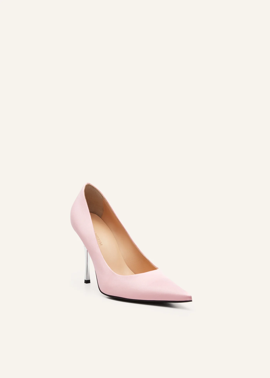 Pointed Toe Satin Pink Pumps - Désordre Boutique