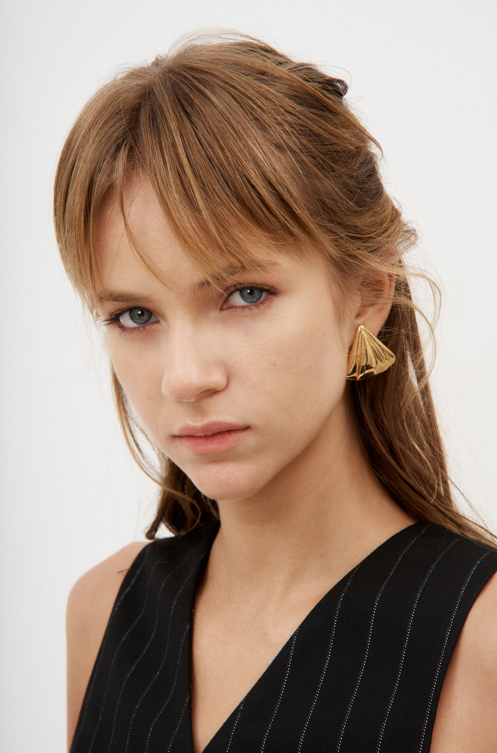 Pointelle Gold Earrings - Désordre Boutique