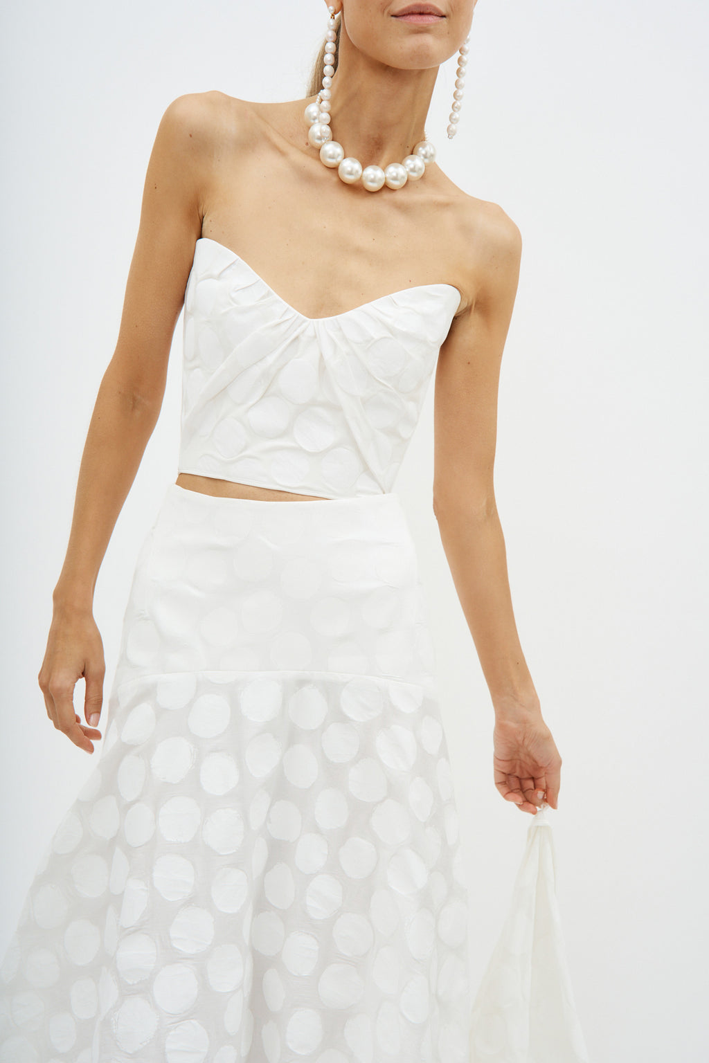 Powdery White Spot Skirt - Désordre Boutique