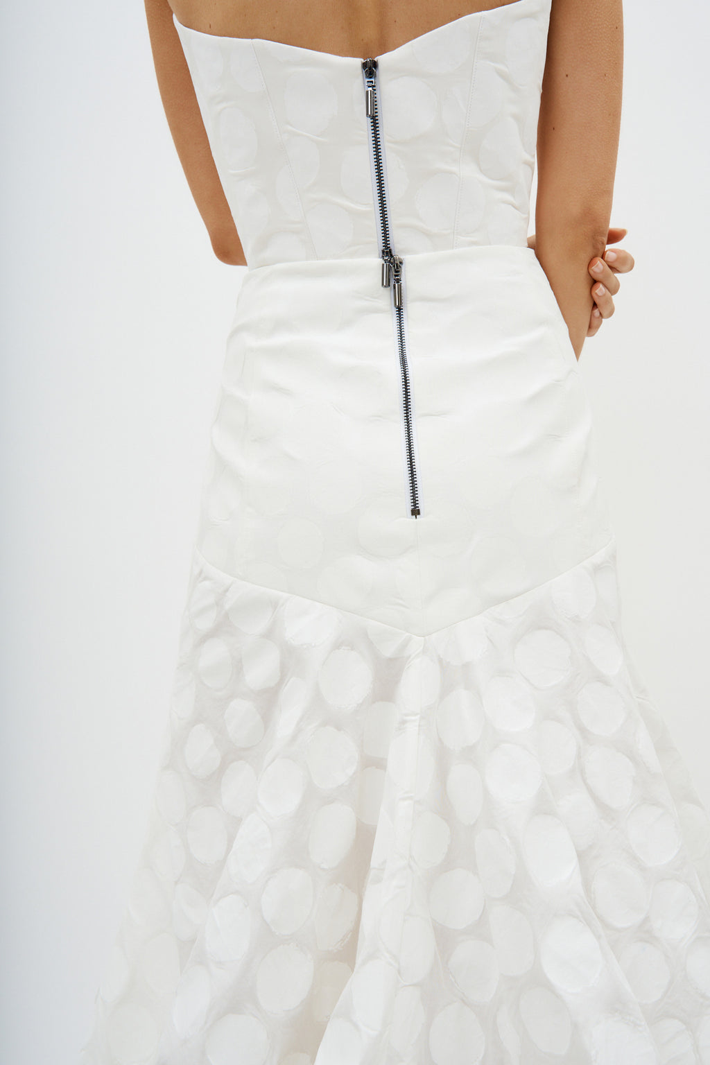 Powdery White Spot Skirt - Désordre Boutique