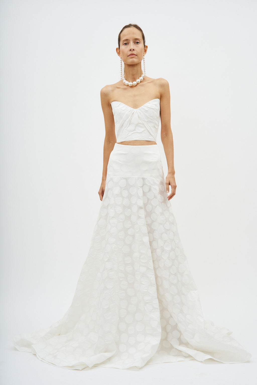 Powdery White Spot Skirt - Désordre Boutique