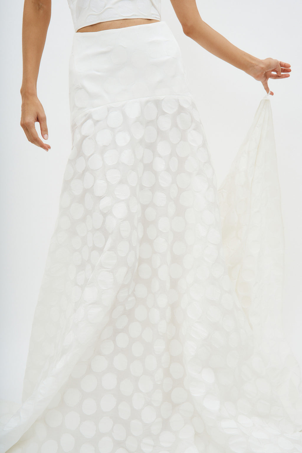 Powdery White Spot Skirt - Désordre Boutique