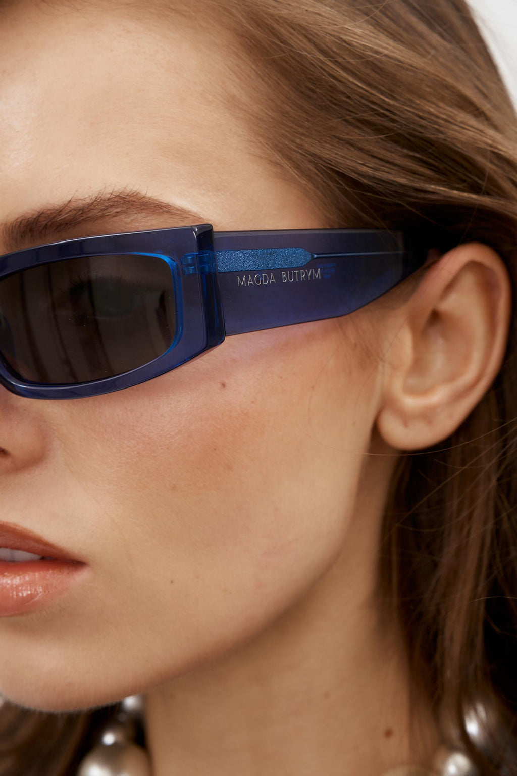 Rectangular Blue Sunglasses - Désordre Boutique