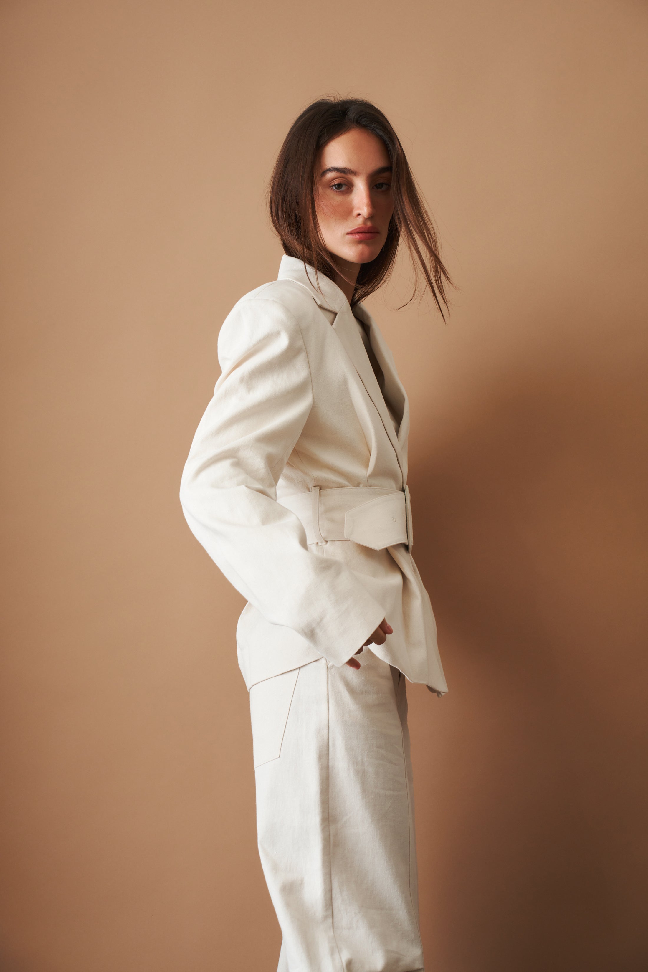 Linen Suiting Blazer - DÉSORDRE