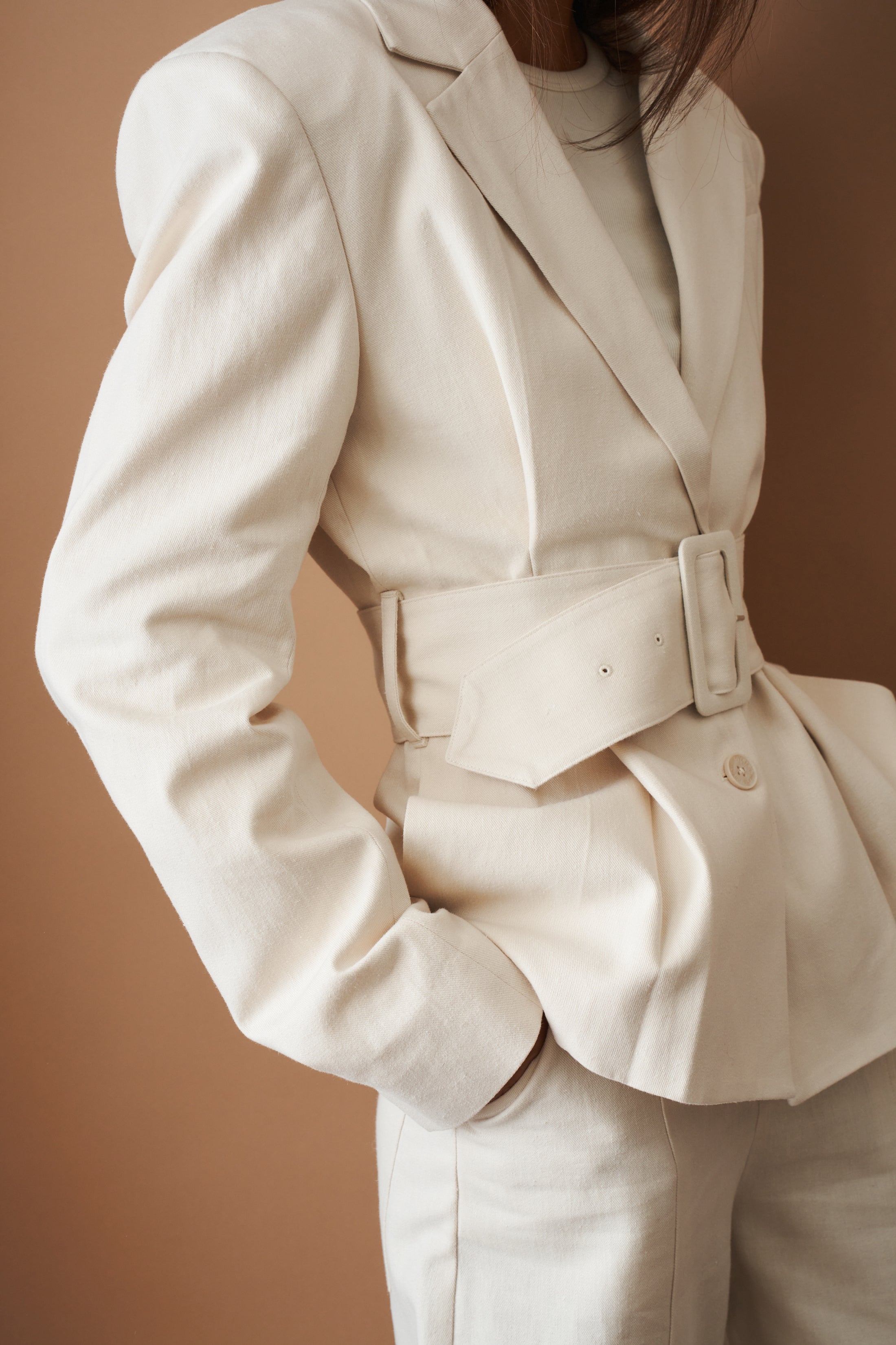 Linen Suiting Blazer - DÉSORDRE