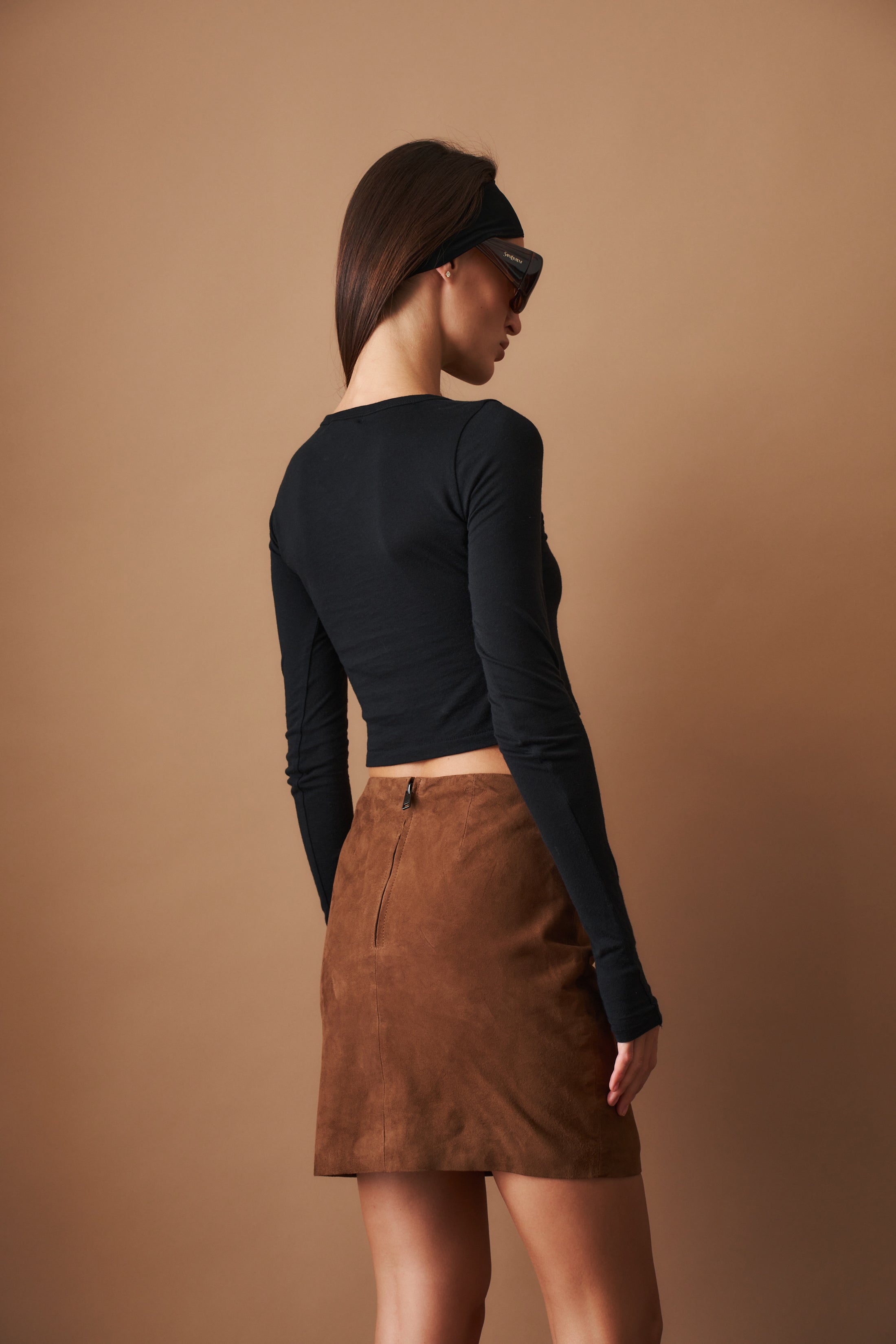 Suede Mini Skirt - DÉSORDRE