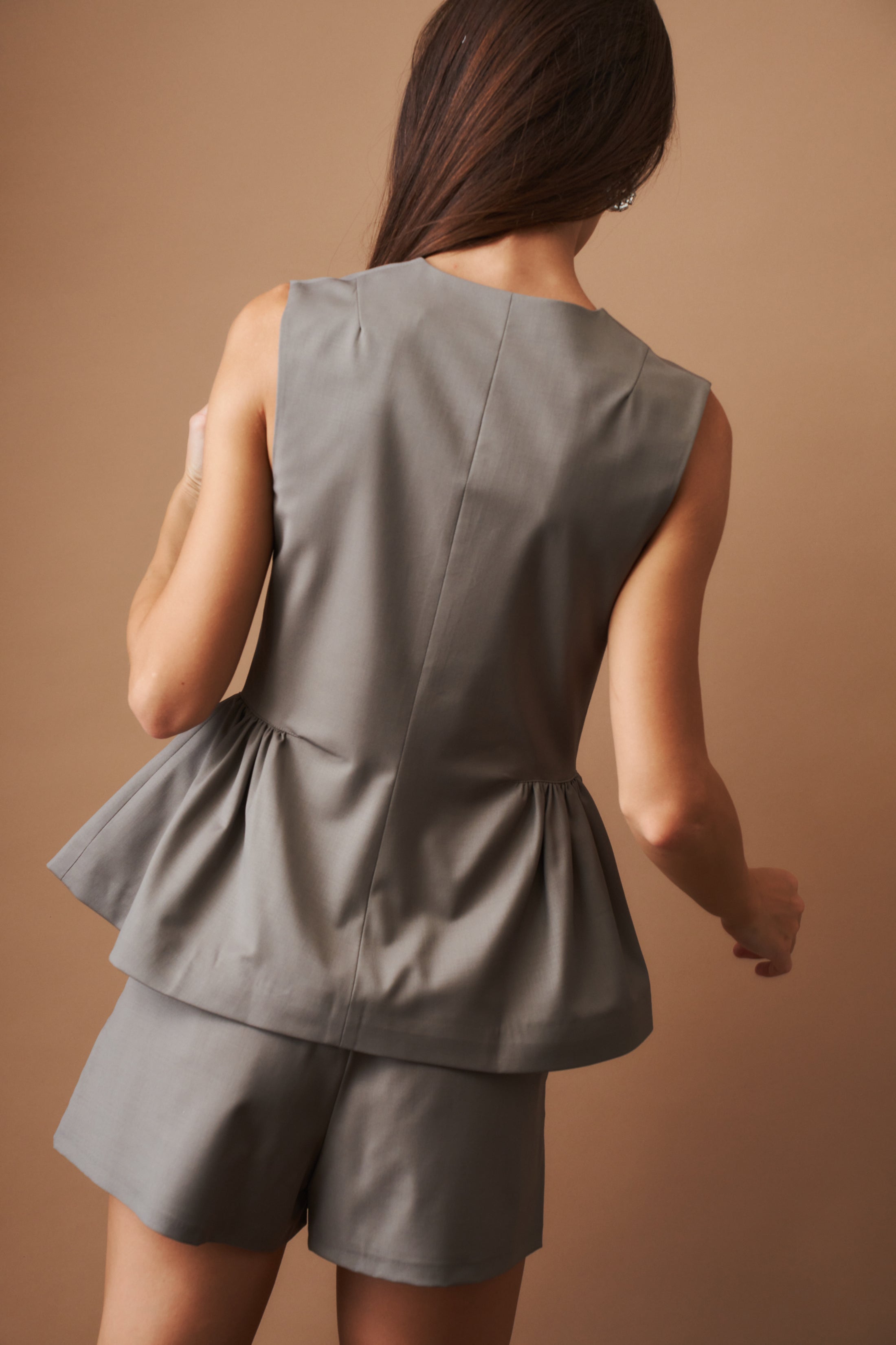 Peplum Waistcoat - DÉSORDRE
