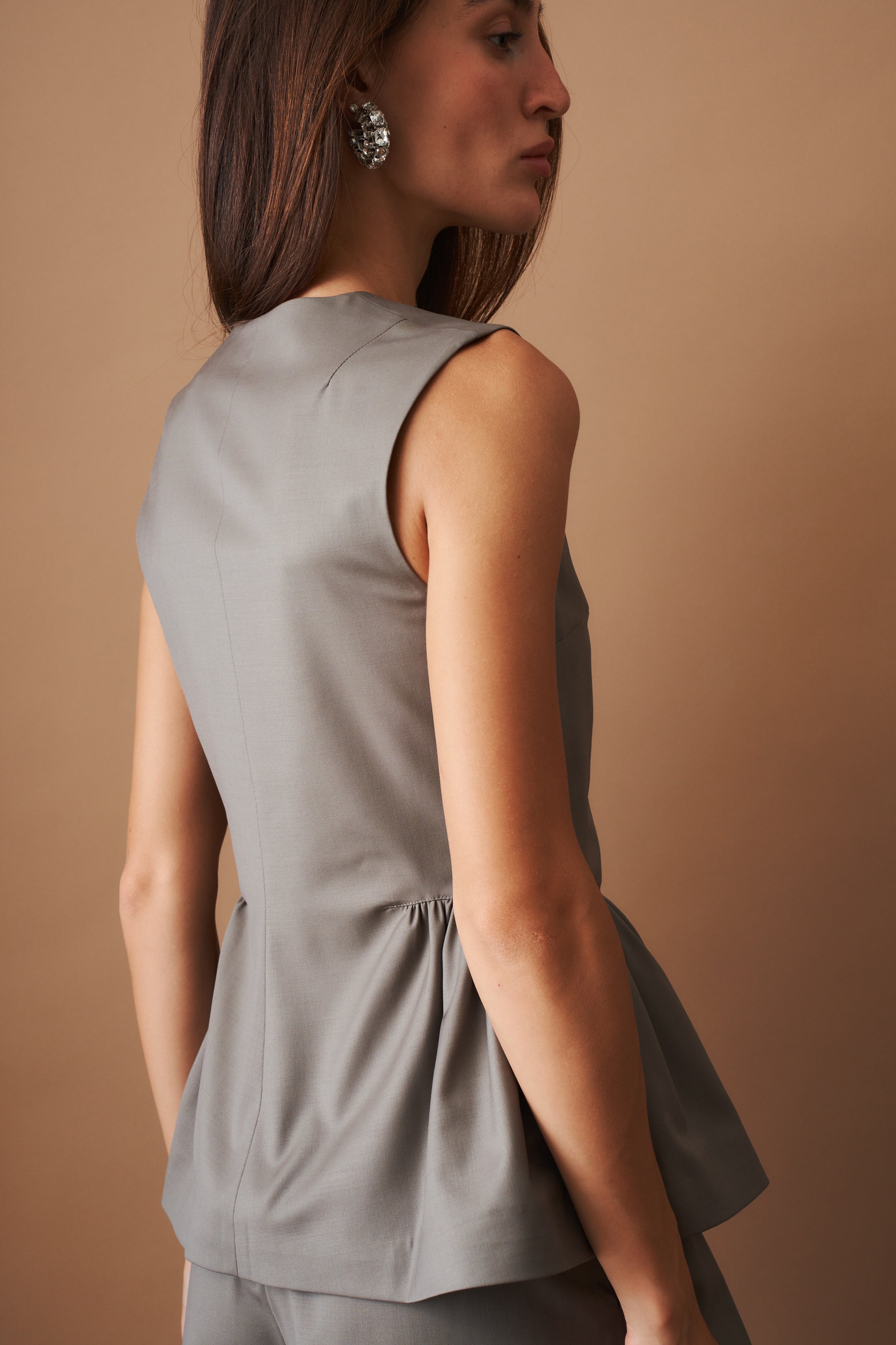 Peplum Waistcoat - DÉSORDRE