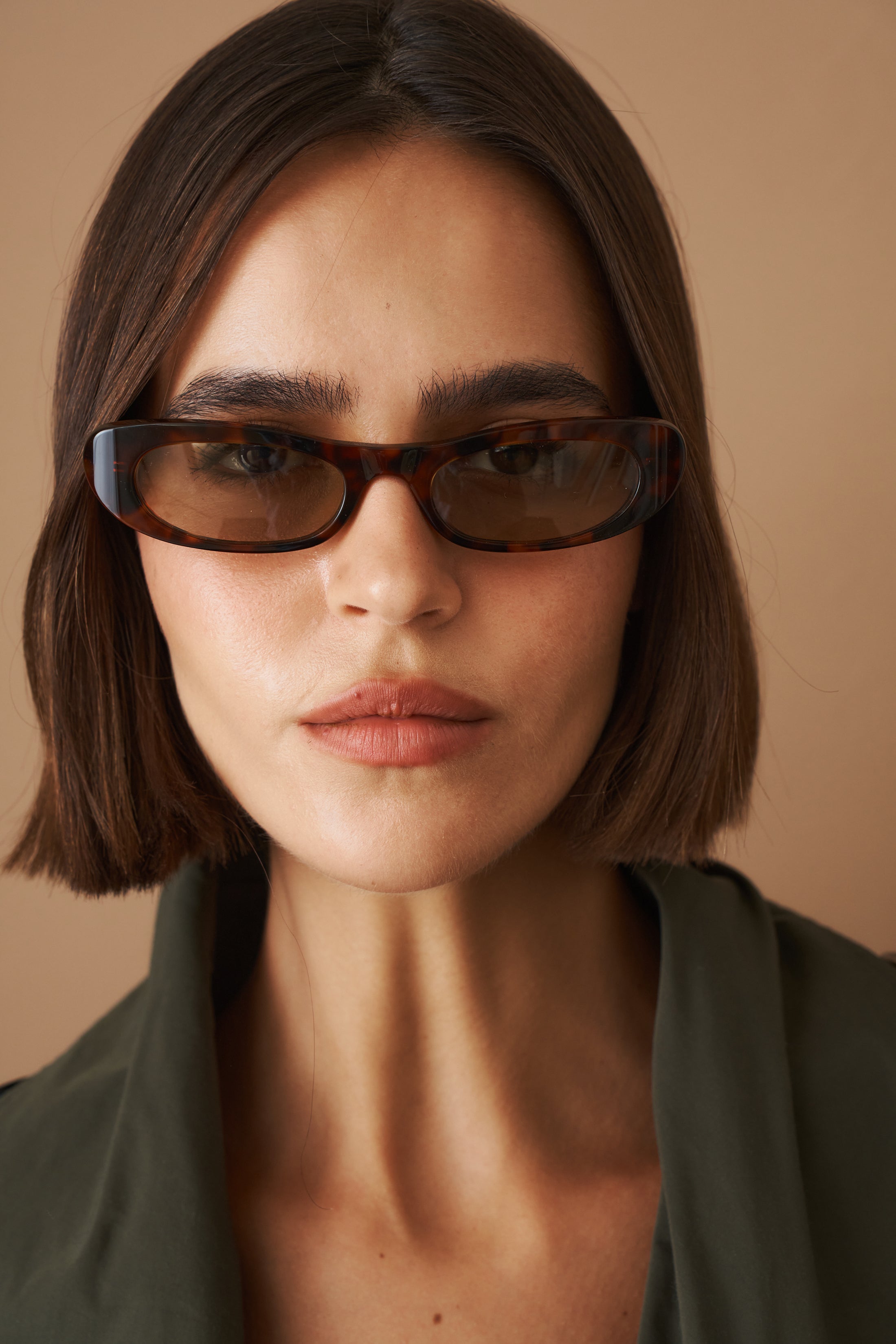 Shade Oval Havana Sunglasses - DÉSORDRE