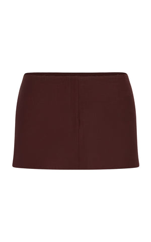 Salas Burgundy Skirt - Désordre Boutique