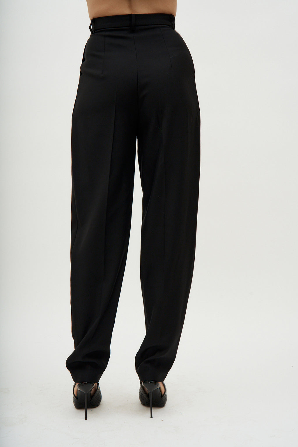 Shaldon Black Wool Pants - Désordre Boutique