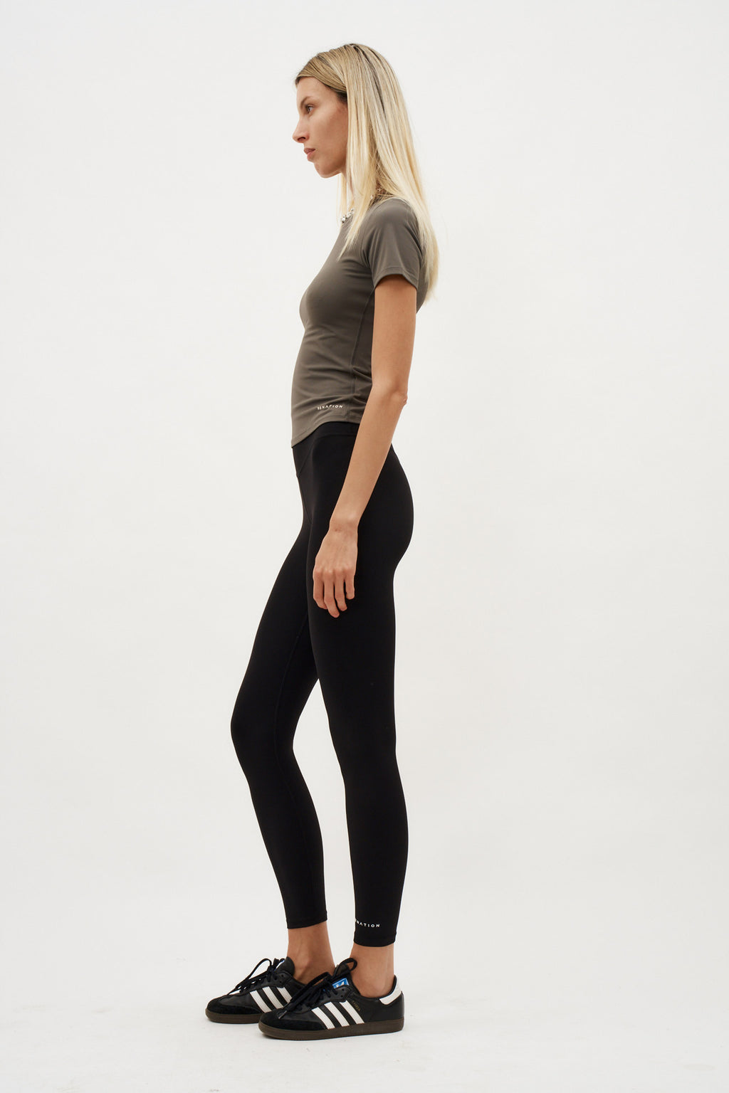 Signature Full Length Black Legging - Désordre Boutique