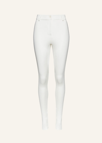 Skinny Tailored Cream Trousers - Désordre Boutique