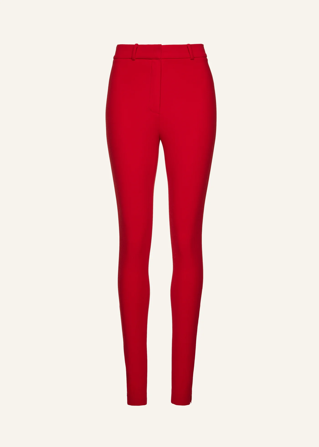 Skinny Tailored Red Trousers - Désordre Boutique