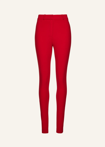 Skinny Tailored Red Trousers - Désordre Boutique