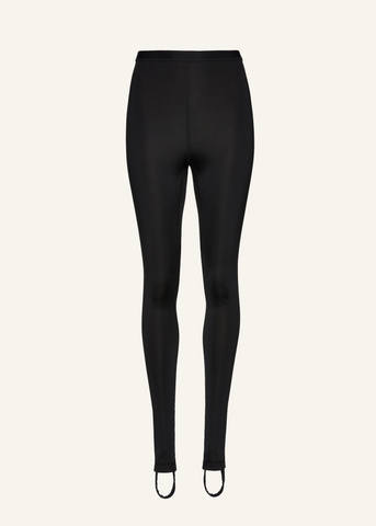 Slim Stirrup Black Leggings - Désordre Boutique