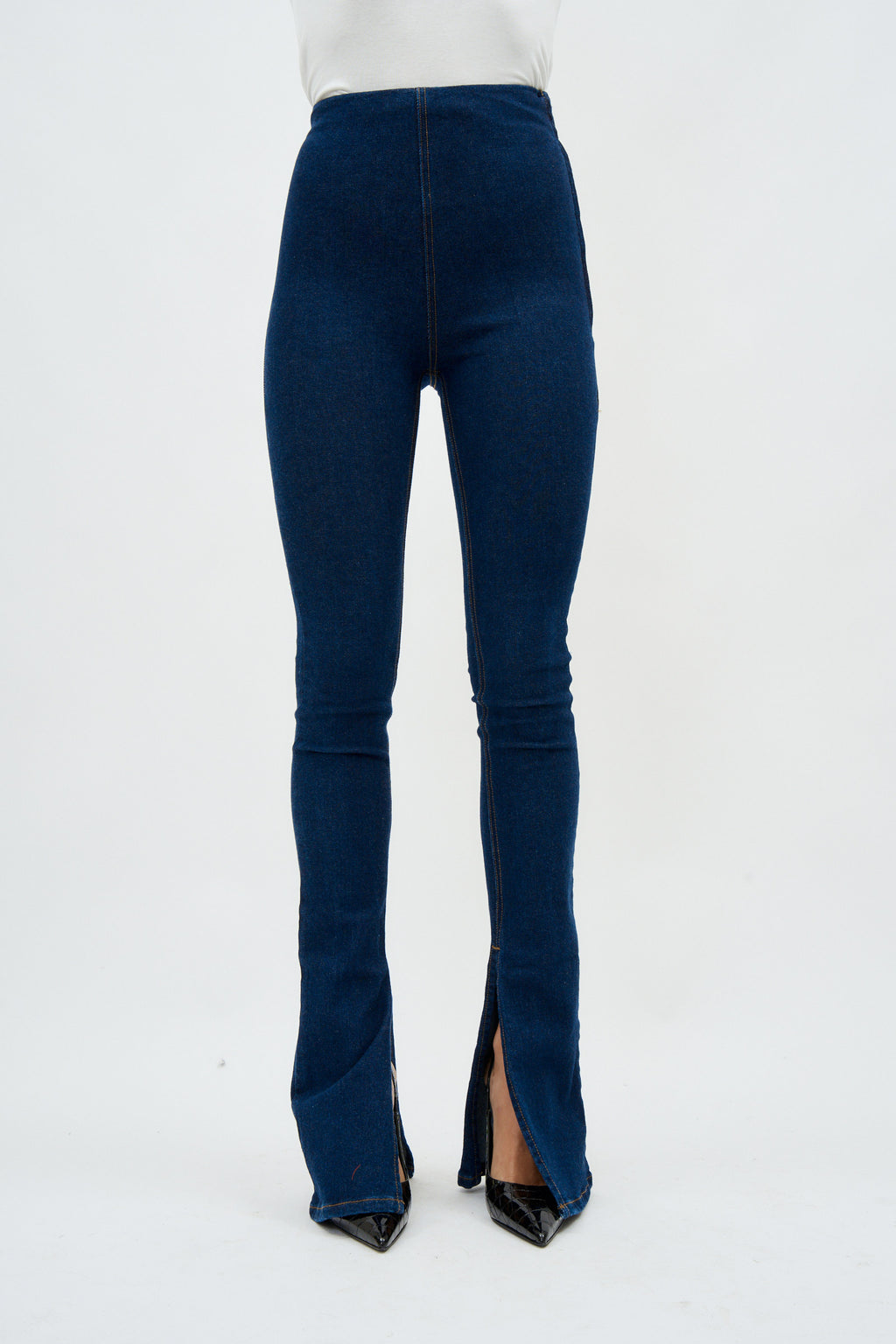 Split Hem Midnight Jegging - Désordre Boutique