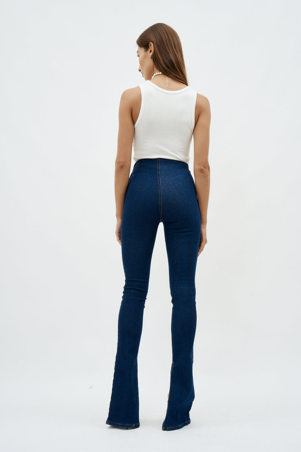 Split Hem Midnight Jegging - Désordre Boutique