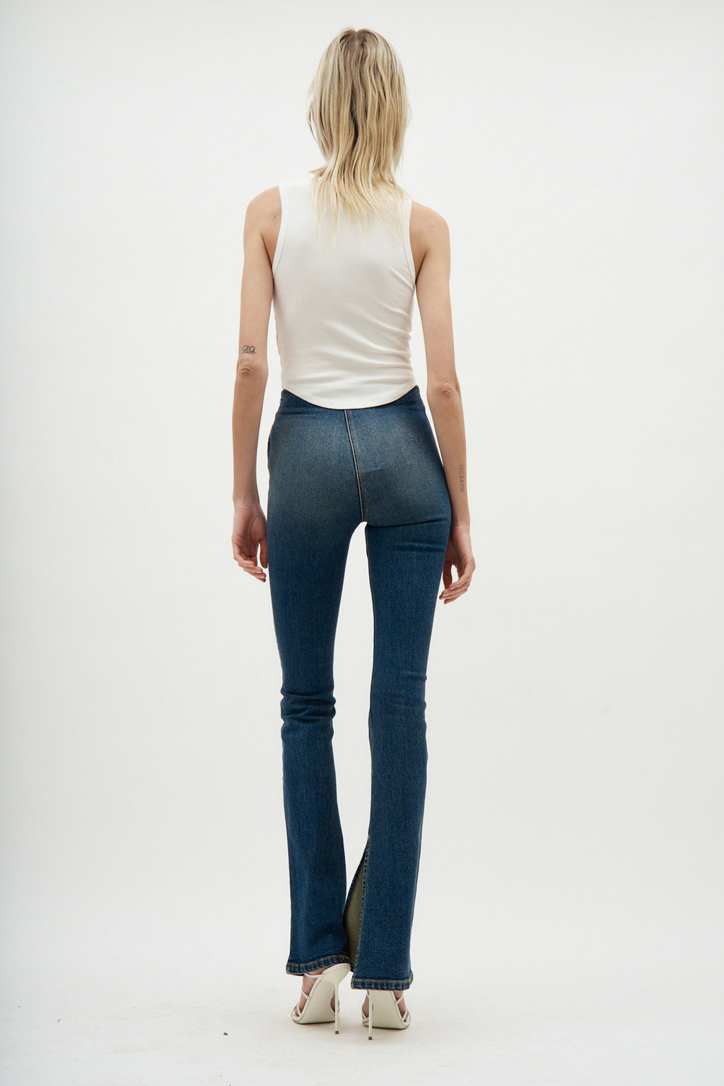 Split Hem Tommy Jegging - Désordre Boutique