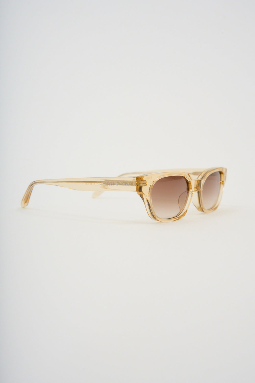 Square Cat Eye Yellow Sunglasses - Désordre Boutique