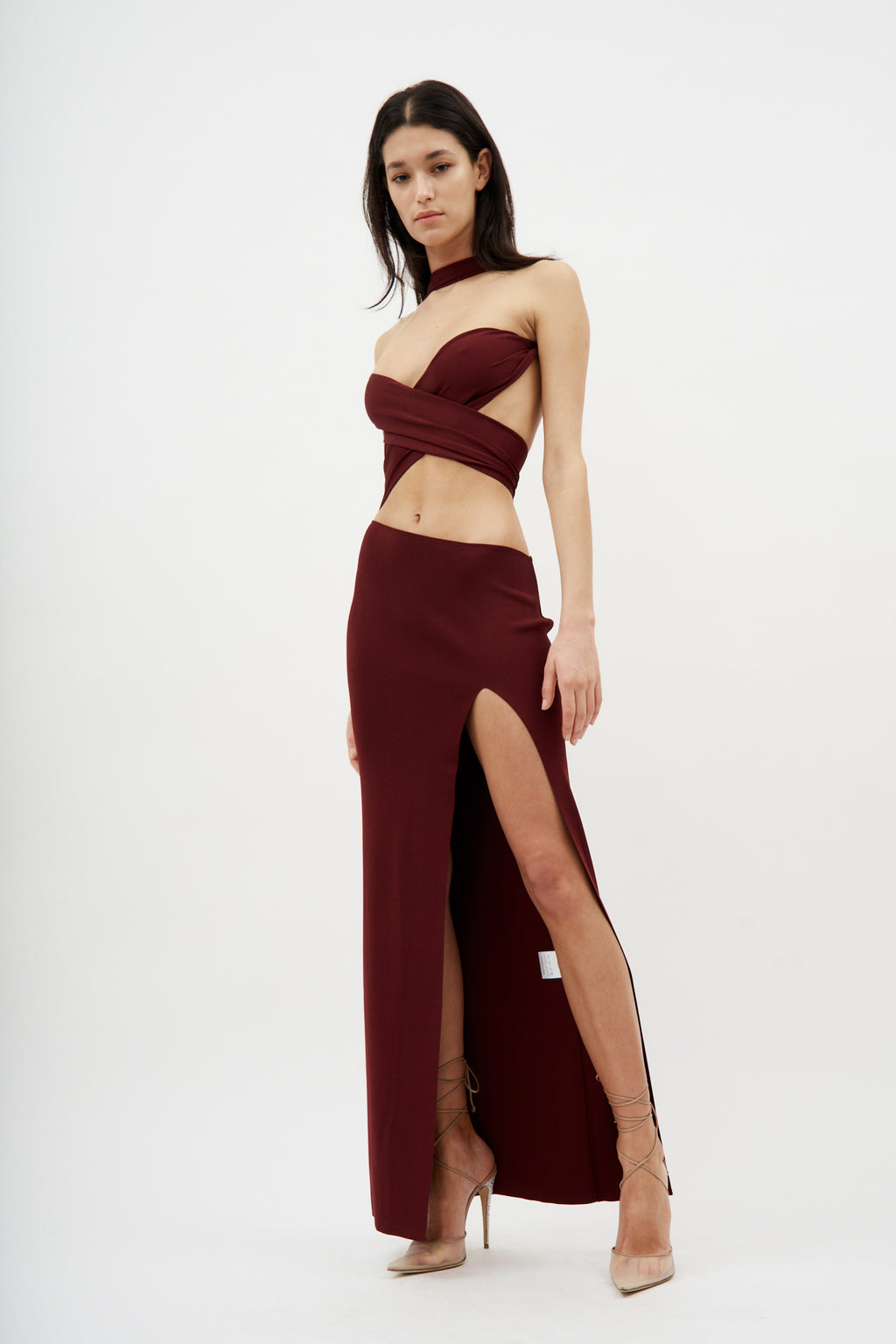 Stero Burgundy Dress - Désordre Boutique