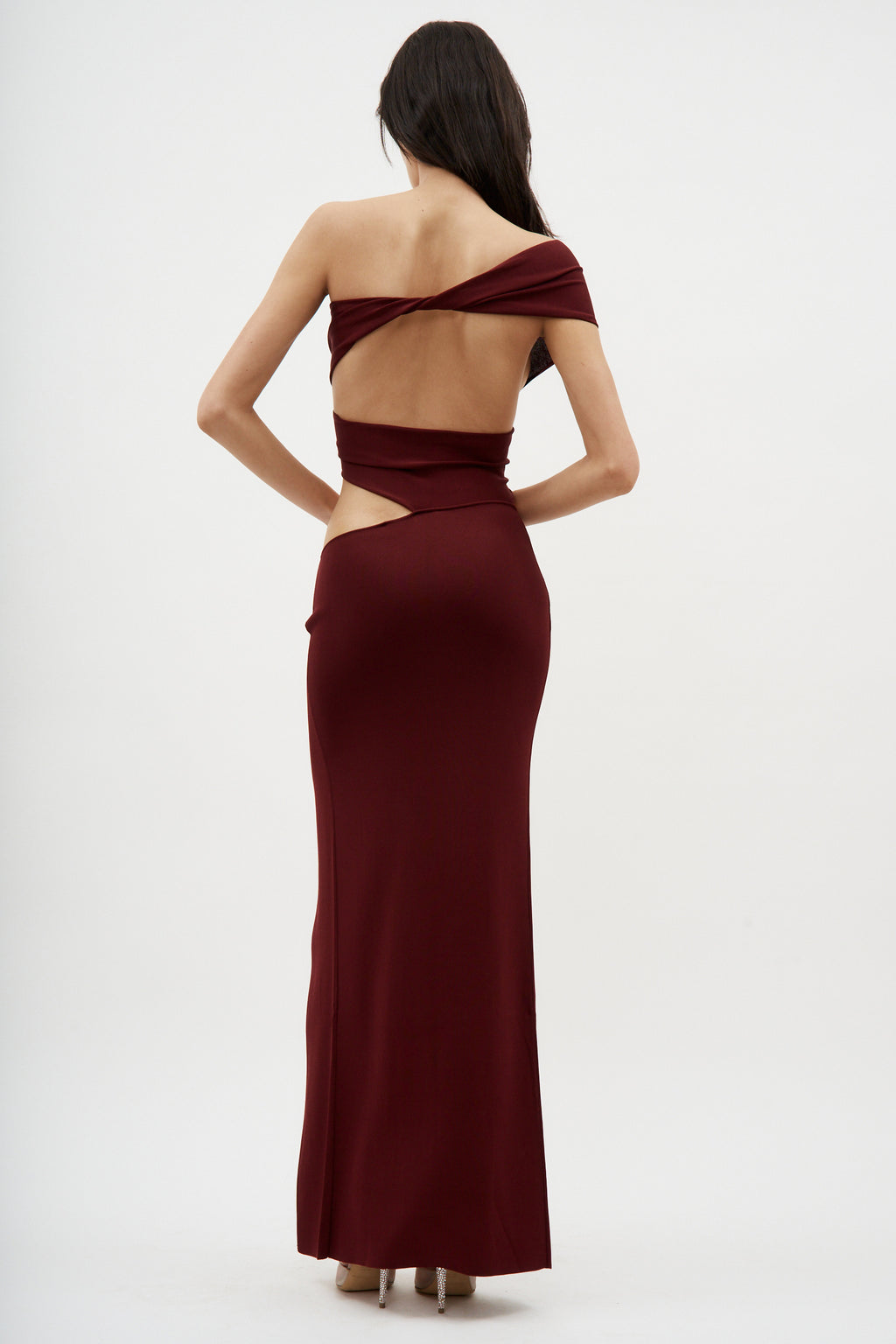 Stero Burgundy Dress - Désordre Boutique