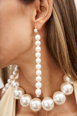 Strand Pearl Earrings - Désordre Boutique