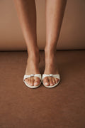 Greta 50 Mule Cream - DÉSORDRE
