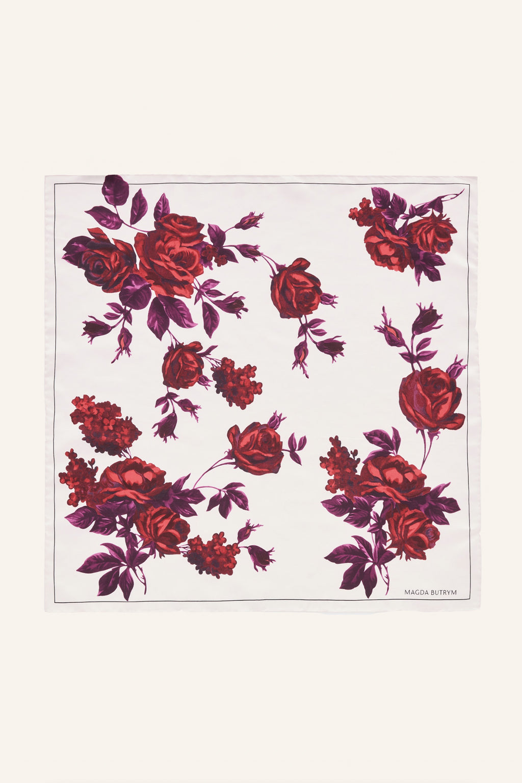 Silk Violet Scarf