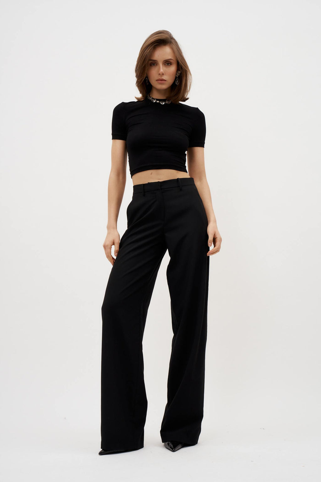 Tailored Black Trousers - Désordre Boutique