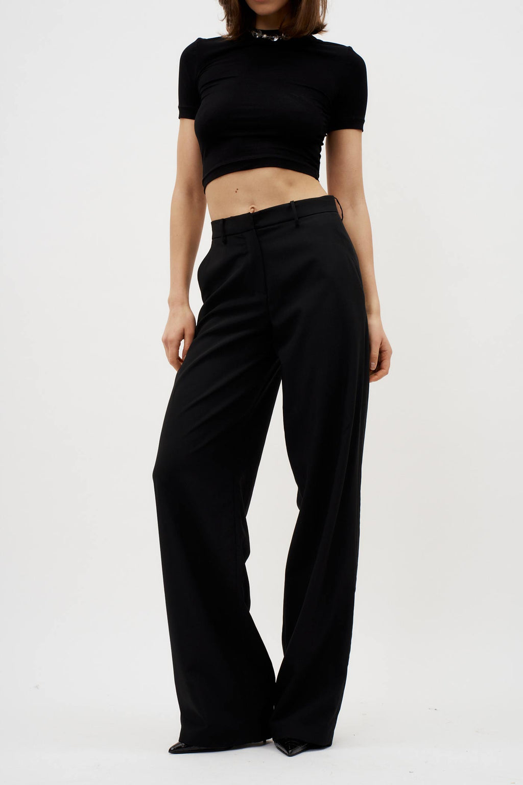 Tailored Black Trousers - Désordre Boutique