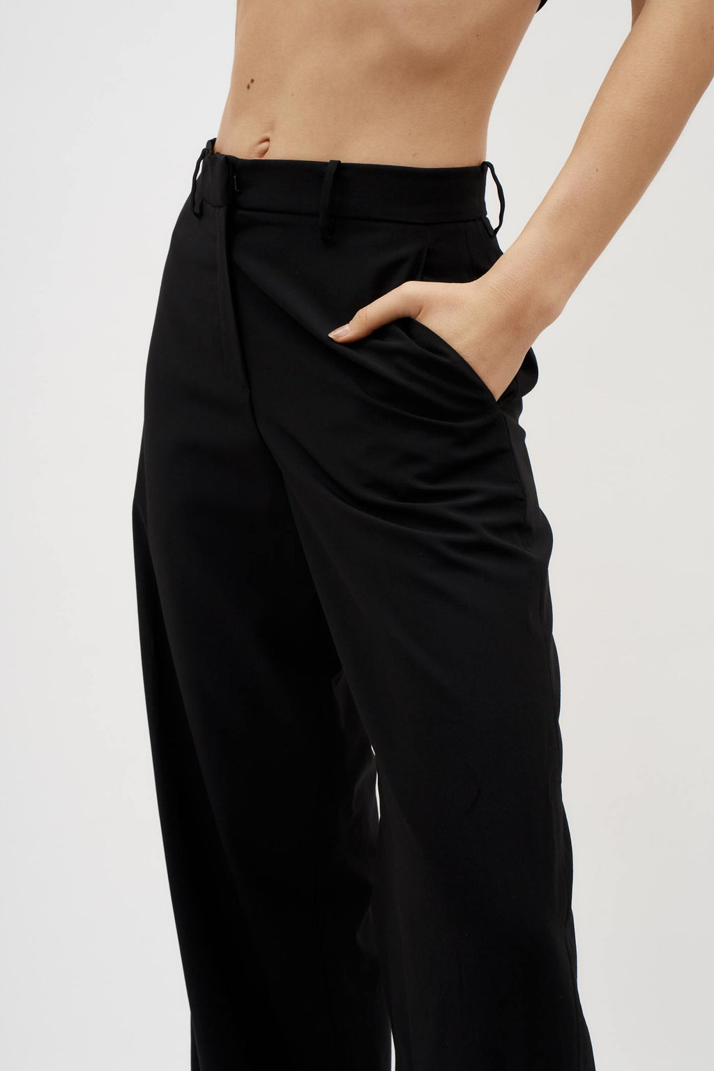 Tailored Black Trousers - Désordre Boutique