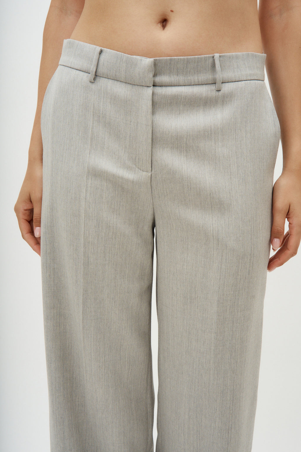 Tailored Grey Pants - Désordre Boutique