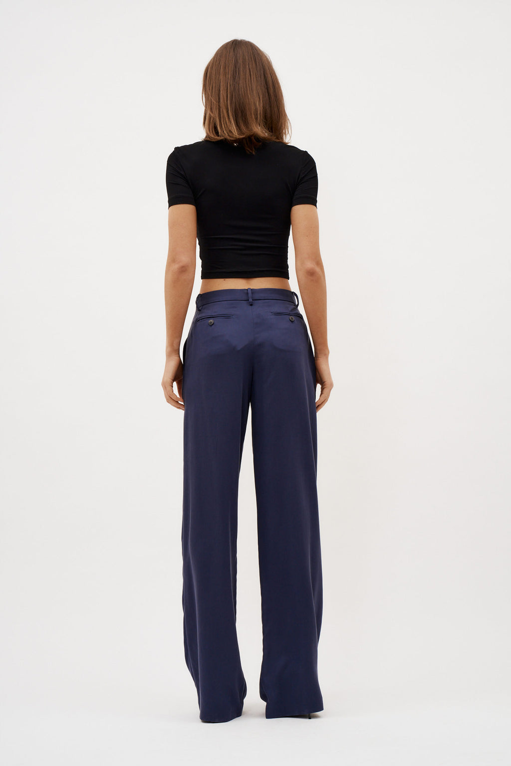 Tailored Navy Trousers - Désordre Boutique