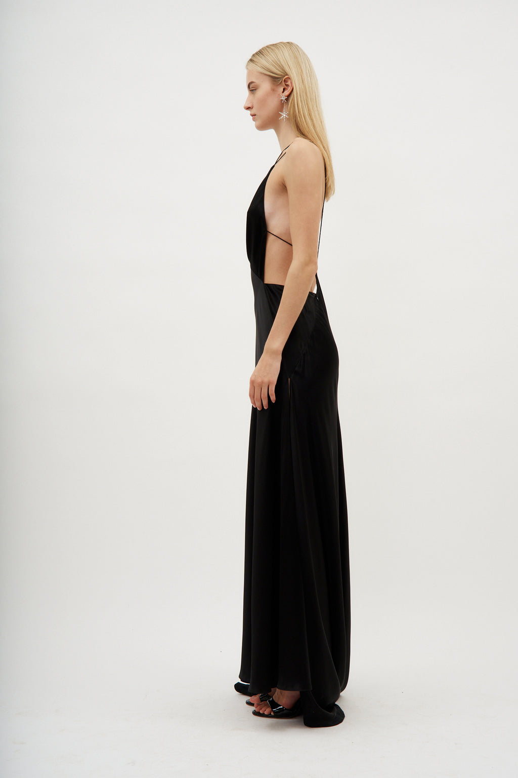 Tash Black Maxi Dress - Désordre Boutique