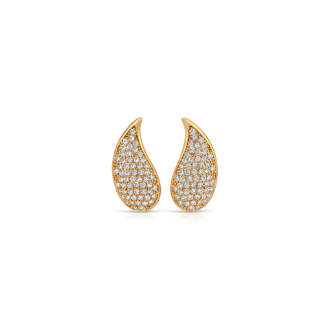 Tear Gold Earrings - Désordre Boutique