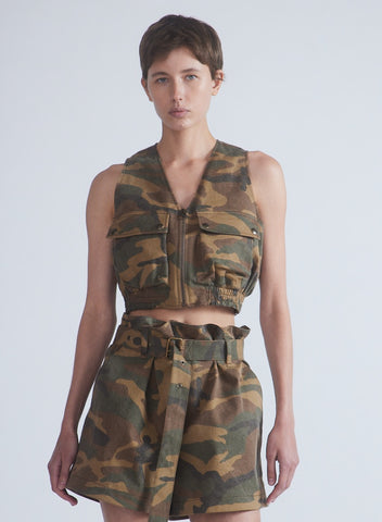 The Forest Camouflage Vest - Désordre Boutique