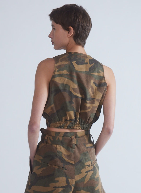 The Forest Camouflage Vest - Désordre Boutique