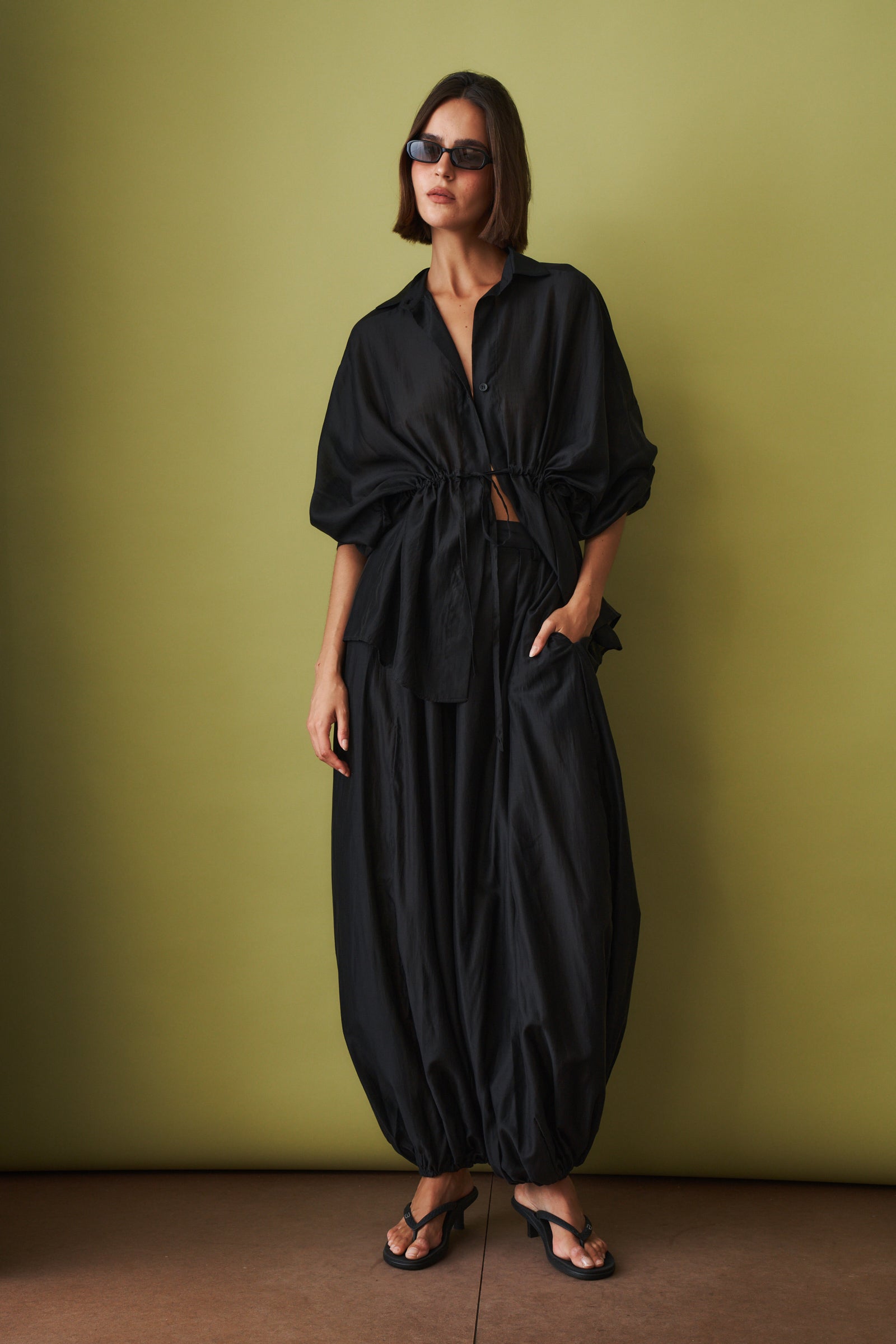 Dalida Black Shirt - DÉSORDRE