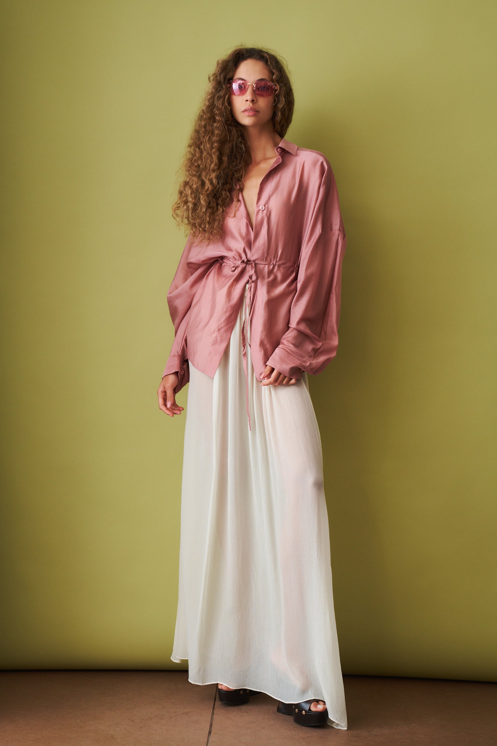 Dalida Pink Shirt - DÉSORDRE
