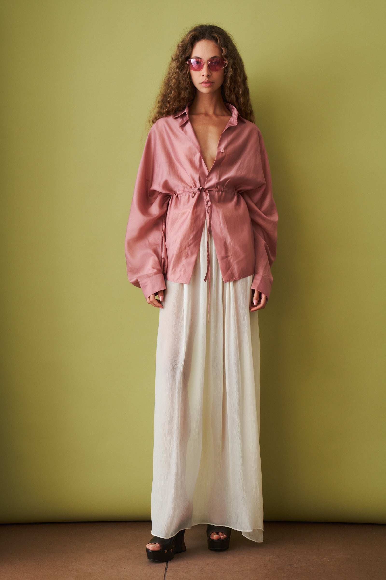 Dalida Pink Shirt - DÉSORDRE