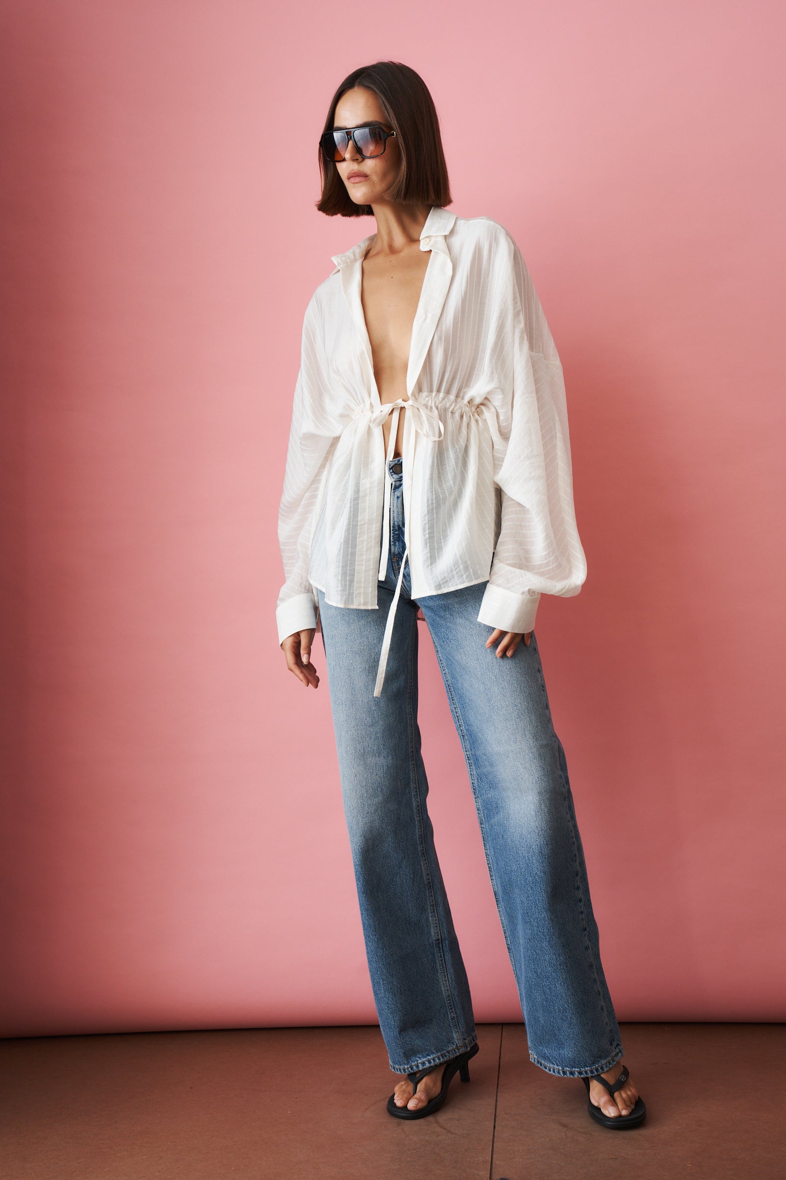 Dalida Stripe Shirt - DÉSORDRE