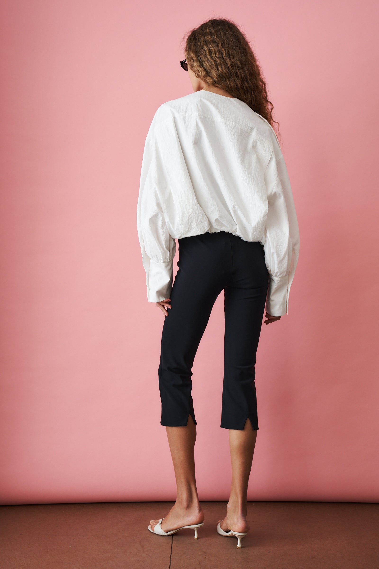 Diana Pleat Overshirt - DÉSORDRE