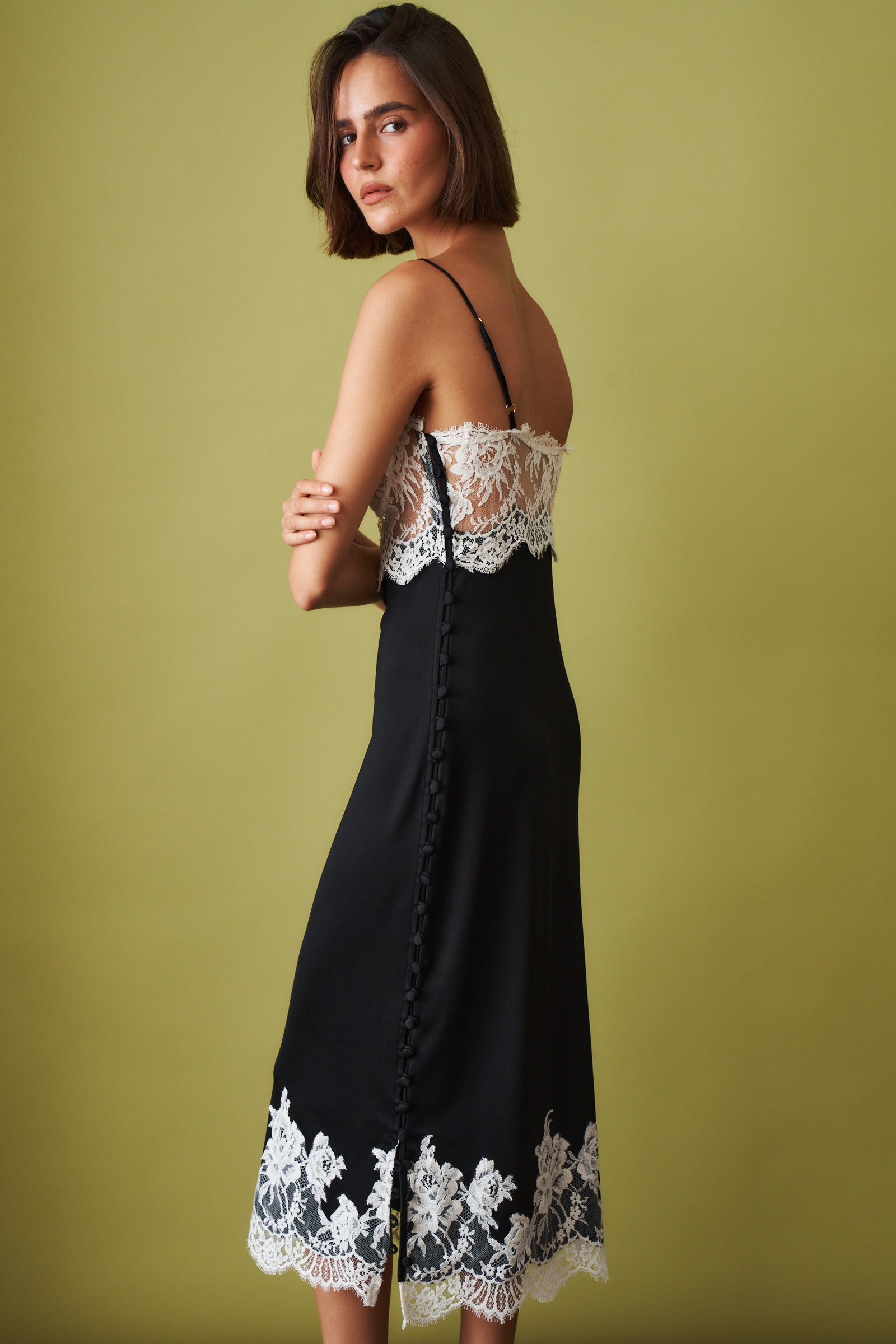 Midi Lace Dress - DÉSORDRE