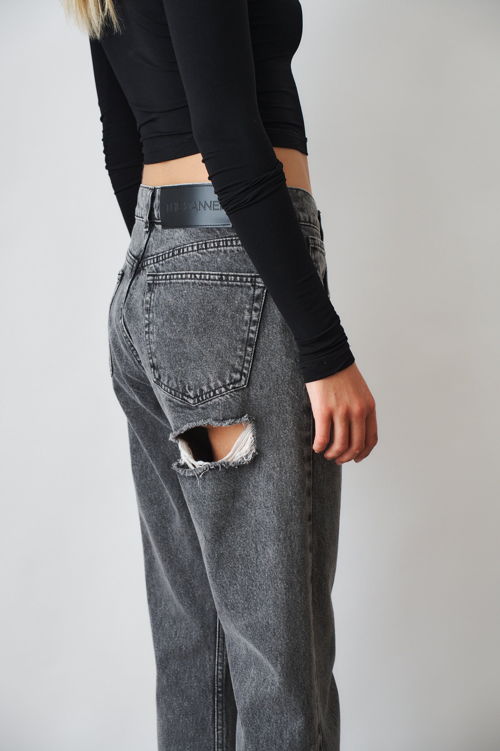 Evora Grey Jeans - DÉSORDRE