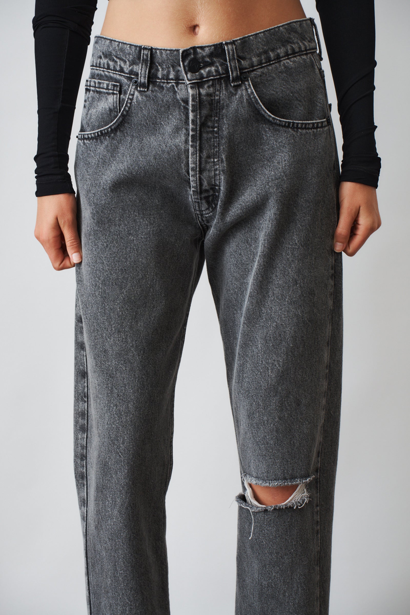 Evora Grey Jeans - DÉSORDRE