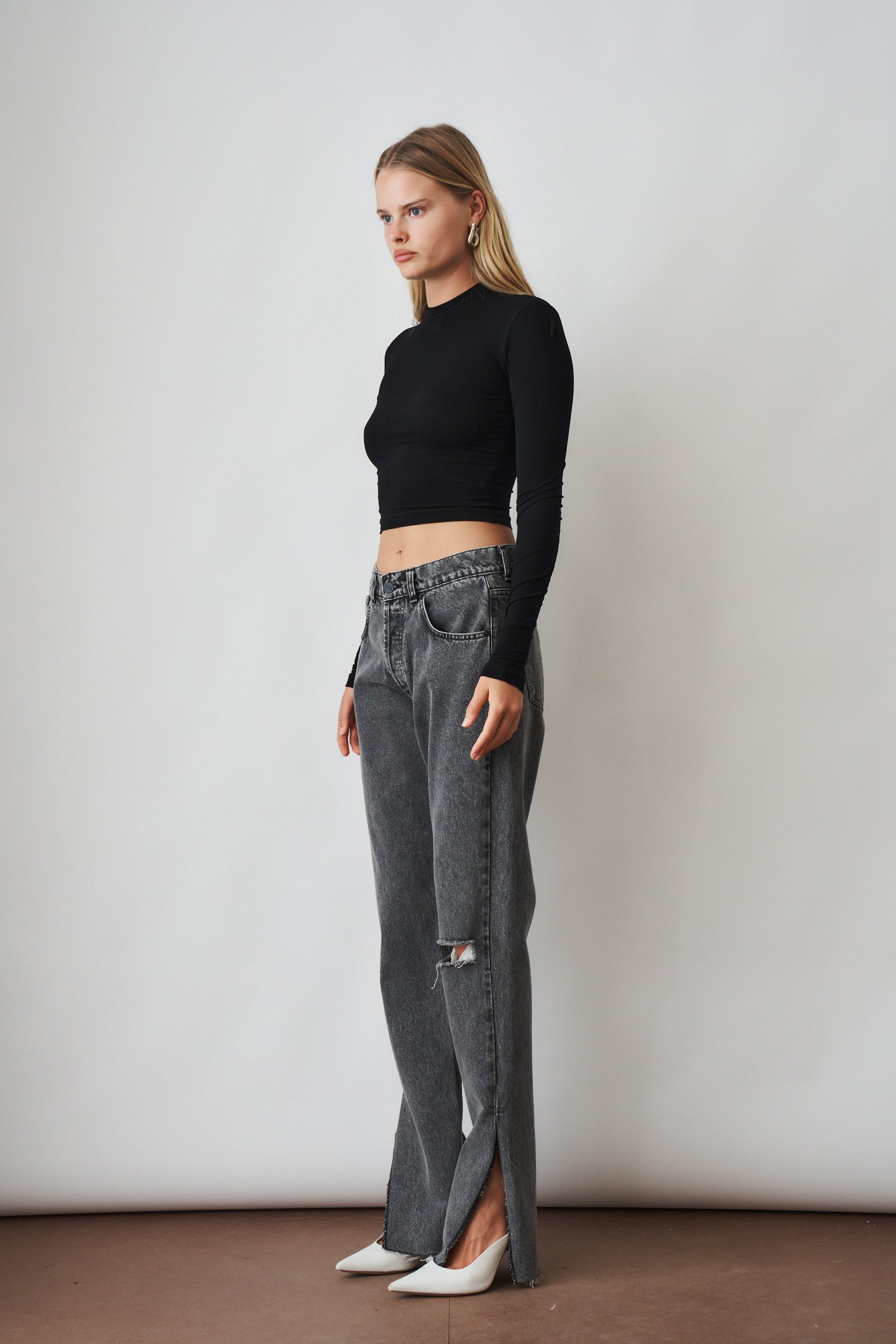 Evora Grey Jeans - DÉSORDRE